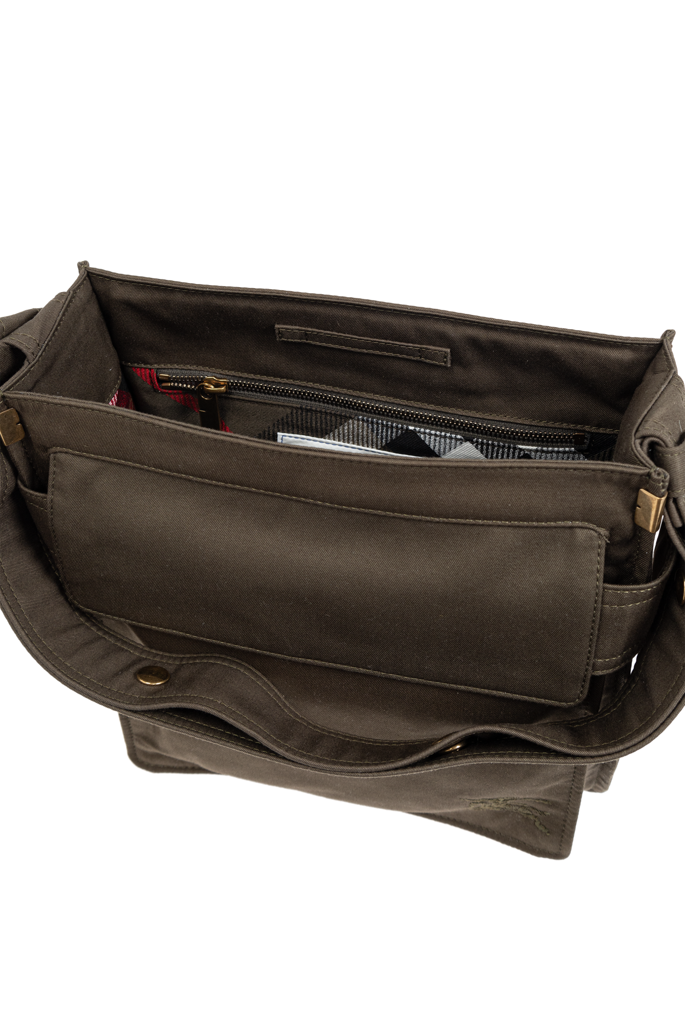 Green 'Trench Small' Shopper Bag Burberry